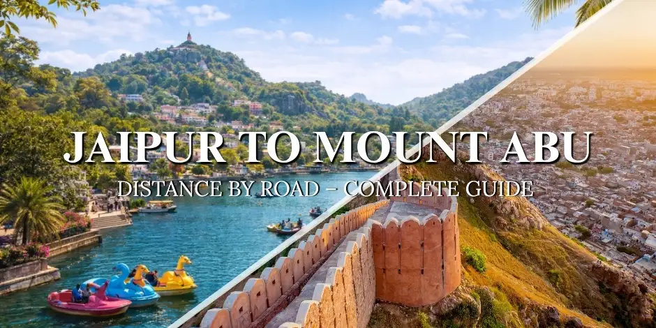 Jaipur to Mount Abu Distance by Road 
